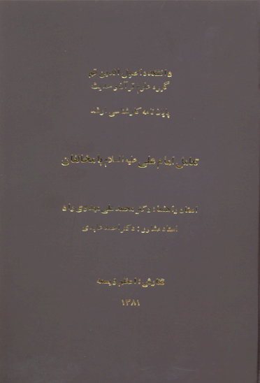 تعامل امام علي عليه السلام با مخالفان پايان نامه