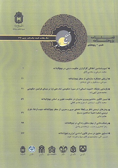 پژوهشنامه نهج البلاغه ش 15