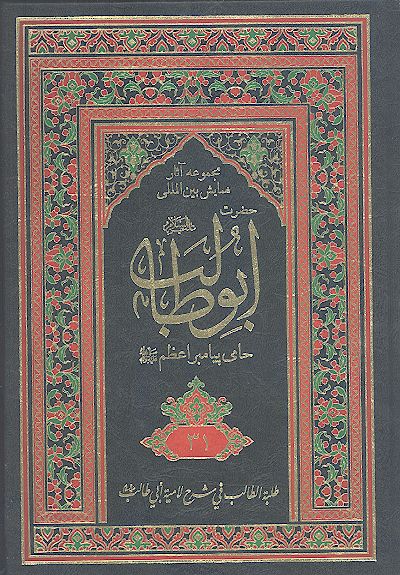 مجموعه آثارهمایش بین المللی حضرت ابوطالب علیهالسلام حامی پیامبر اعظم صلیاللهعلیهوآله (ج. 31: طلبة الطالب فی شرح لامیة أبی طالب علیهالسلام)